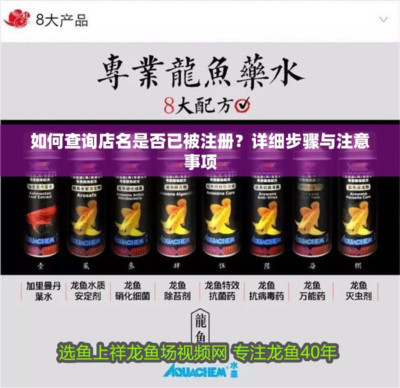 如何查詢店名是否已被注冊？詳細步驟與注意事項