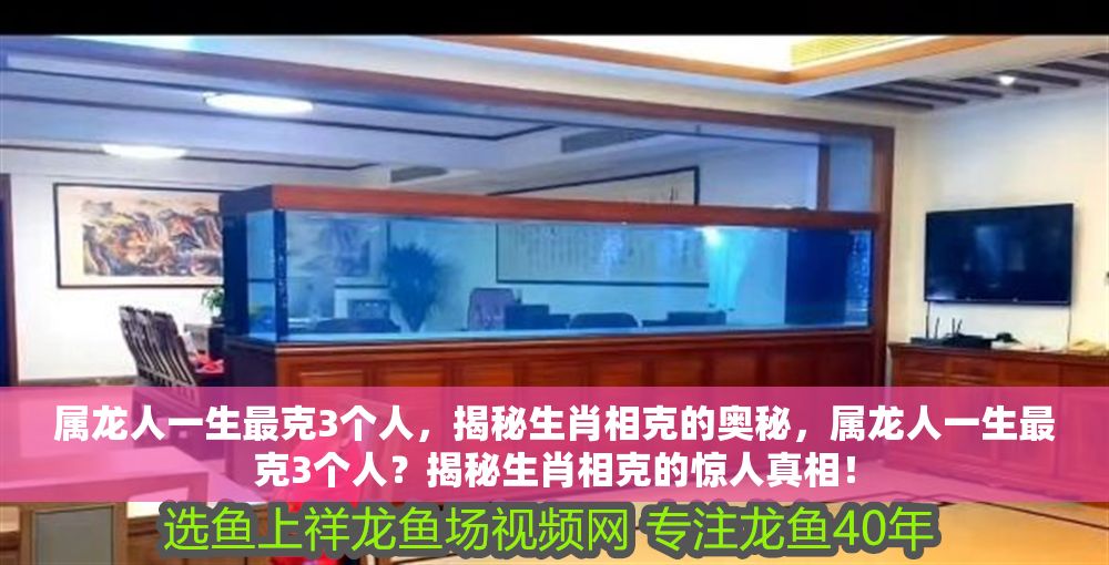 屬龍人一生最克3個人，揭秘生肖相克的奧秘，屬龍人一生最克3個人？揭秘生肖相克的驚人真相！