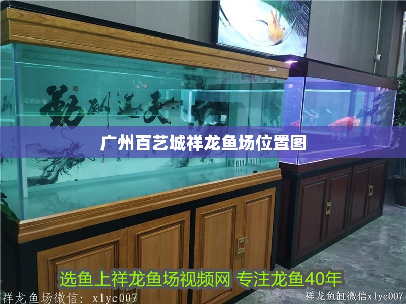 廣州百藝城祥龍魚場位置圖 廣州百藝城祥龍魚場位置圖 龍魚百科