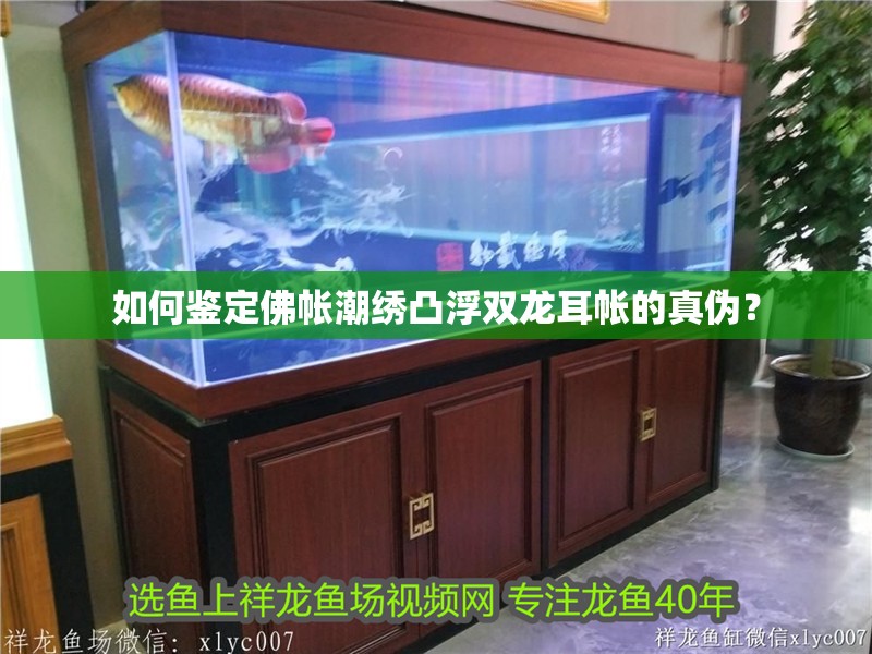 如何鑒定佛帳潮繡凸浮雙龍耳帳的真偽？