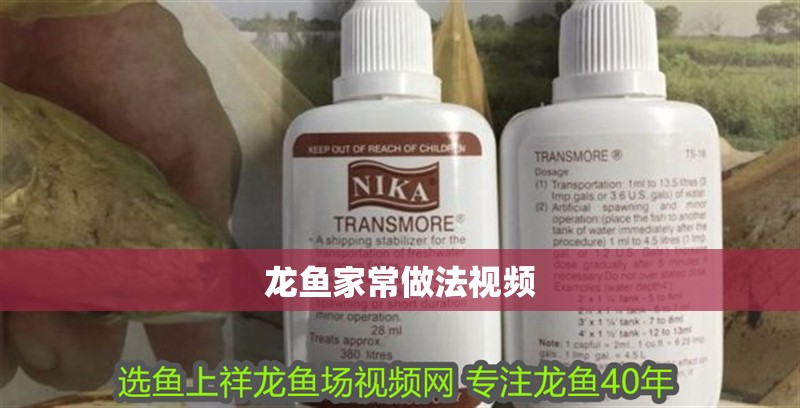 龍魚家常做法視頻