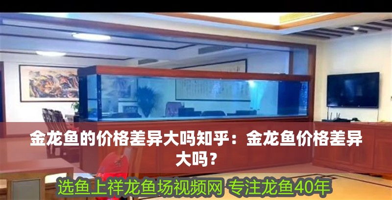 金龍魚的價格差異大嗎知乎：金龍魚價格差異大嗎？