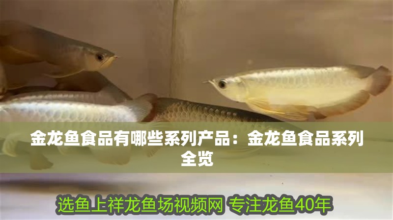 金龍魚食品有哪些系列產品：金龍魚食品系列全覽
