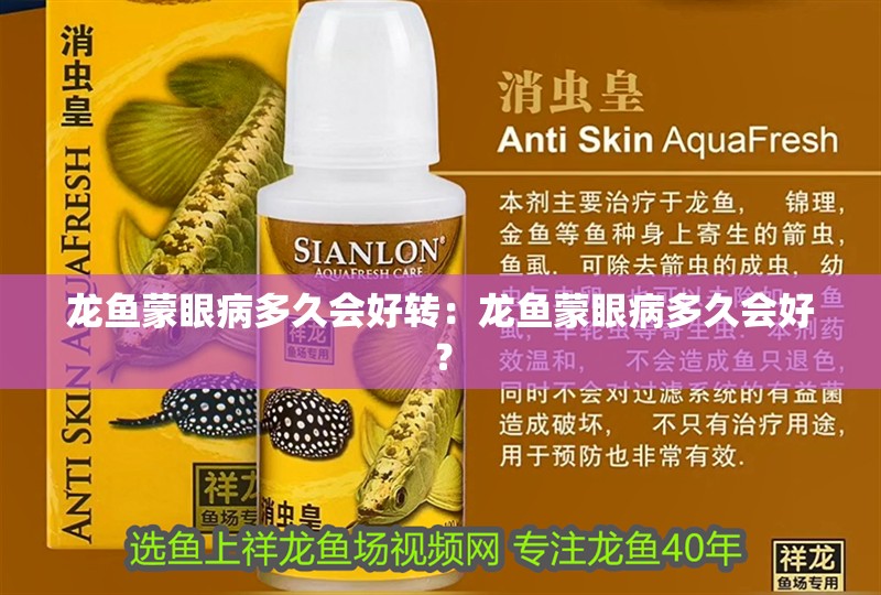 龍魚蒙眼病多久會好轉：龍魚蒙眼病多久會好？