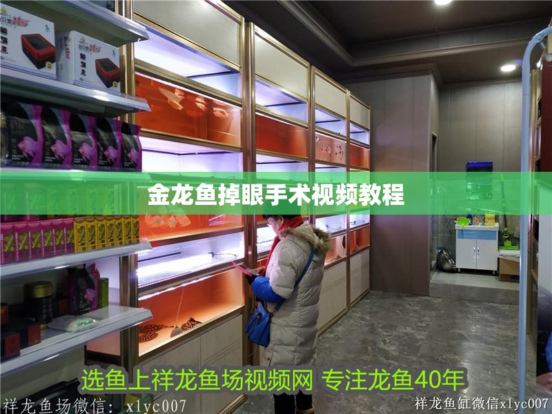 金龍魚掉眼手術(shù)視頻教程
