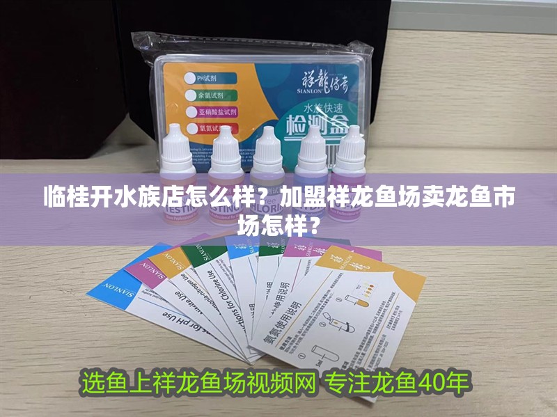 臨桂開水族店怎么樣？加盟祥龍魚場賣龍魚市場怎樣？