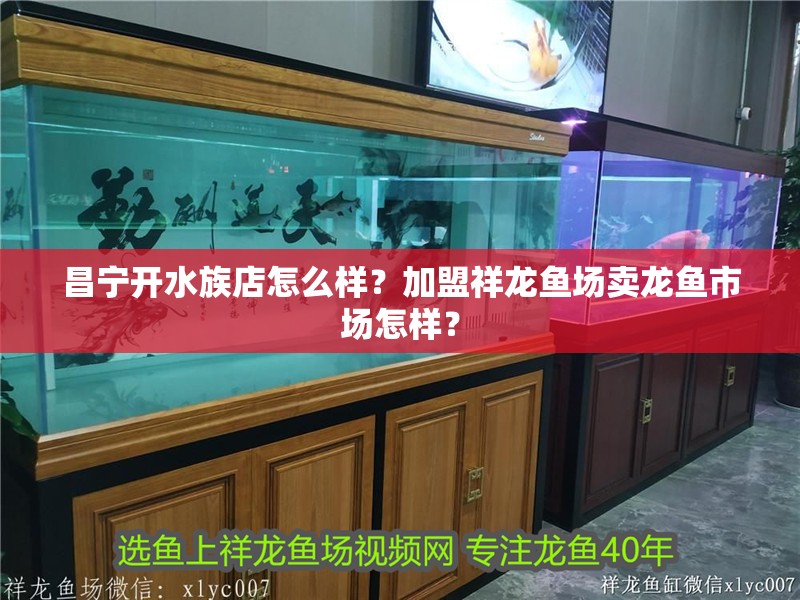 昌寧開水族店怎么樣？加盟祥龍魚場賣龍魚市場怎樣？