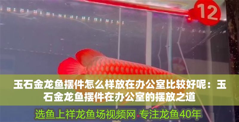 玉石金龍魚擺件怎么樣放在辦公室比較好呢：玉石金龍魚擺件在辦公室的擺放之道