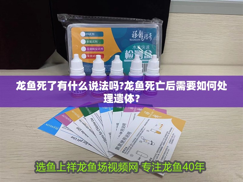龍魚死了有什么說法嗎?龍魚死亡后需要如何處理遺體？