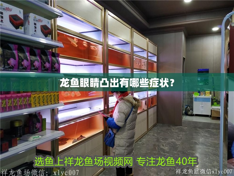 龍魚眼睛凸出有哪些癥狀？