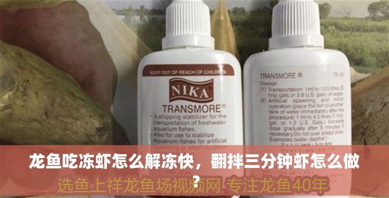 龍魚吃凍蝦怎么解凍快,翻拌三分鐘蝦怎么做? 龍魚百科 第2張 龍魚吃凍蝦怎么解凍快,翻拌三分鐘蝦怎么做? 龍魚吃凍蝦怎么解凍快,翻拌三分鐘蝦怎么做? 龍魚百科 第2張