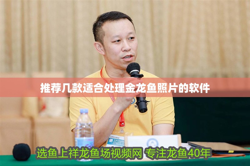 推薦幾款適合處理金龍魚照片的軟件