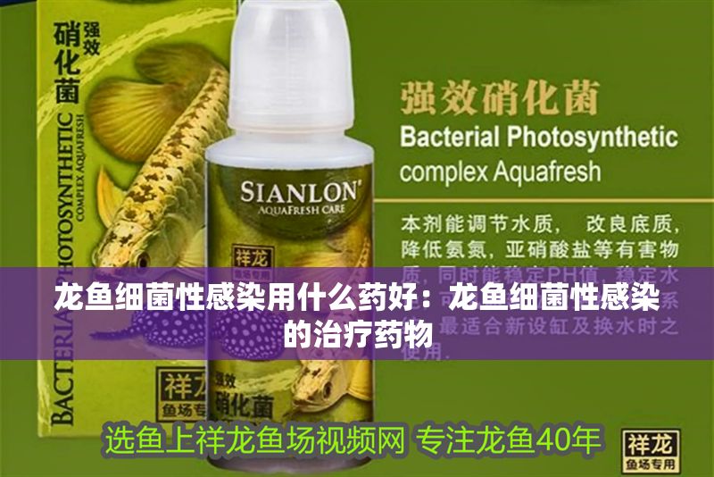 龍魚細菌性感染用什么藥好：龍魚細菌性感染的治療藥物