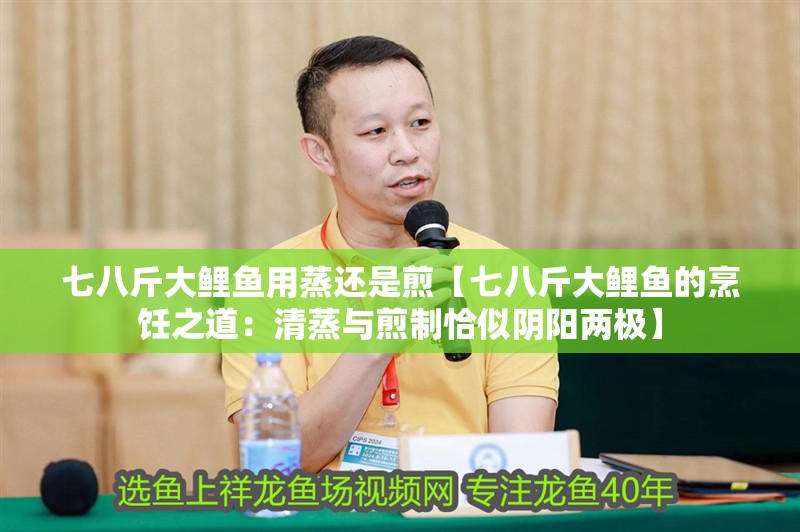 七八斤大鯉魚用蒸還是煎【七八斤大鯉魚的烹飪之道：清蒸與煎制恰似陰陽兩極】