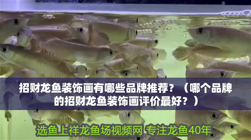招財龍魚裝飾畫有哪些品牌推薦？（哪個品牌的招財龍魚裝飾畫評價最好？）