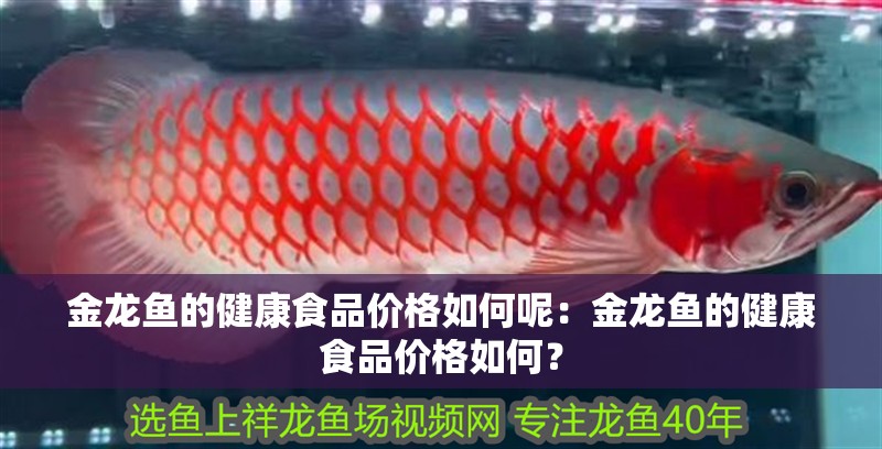 金龍魚的健康食品價格如何呢：金龍魚的健康食品價格如何？
