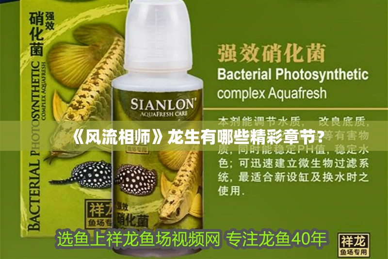 《風流相師》龍生有哪些精彩章節？ 《風流相師》龍生有哪些精彩章節？ 龍魚百科