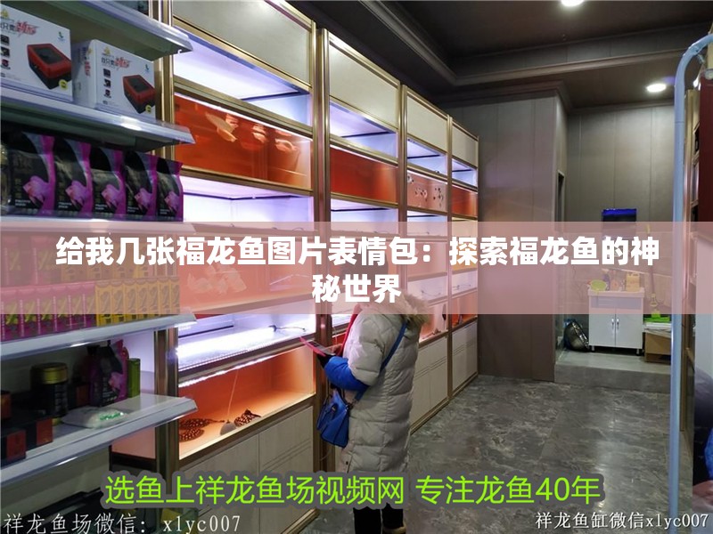 給我?guī)讖埜｝堲~圖片表情包：探索福龍魚的神秘世界