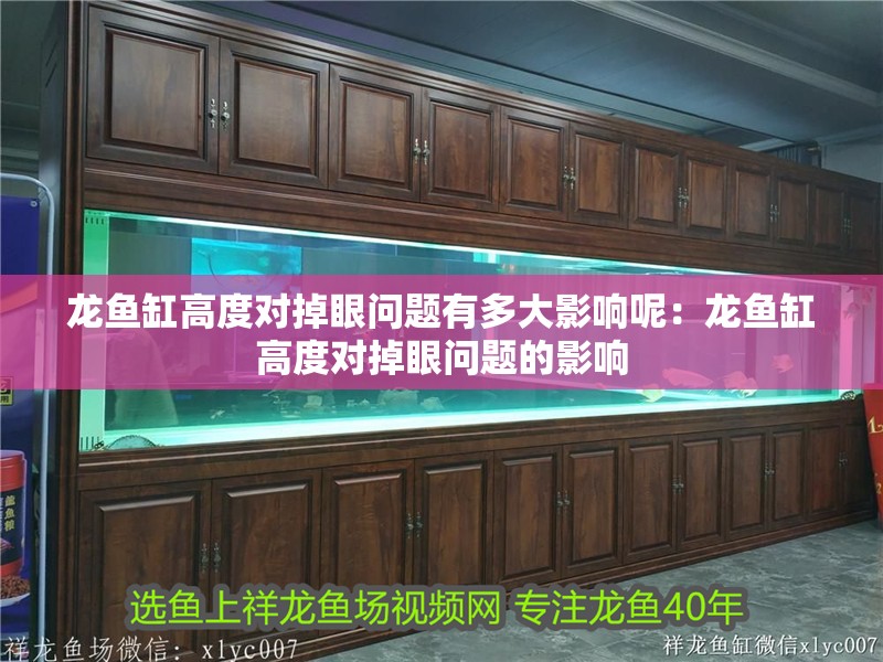 龍魚缸高度對掉眼問題有多大影響呢：龍魚缸高度對掉眼問題的影響