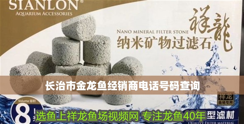 長治市金龍魚經銷商電話號碼查詢