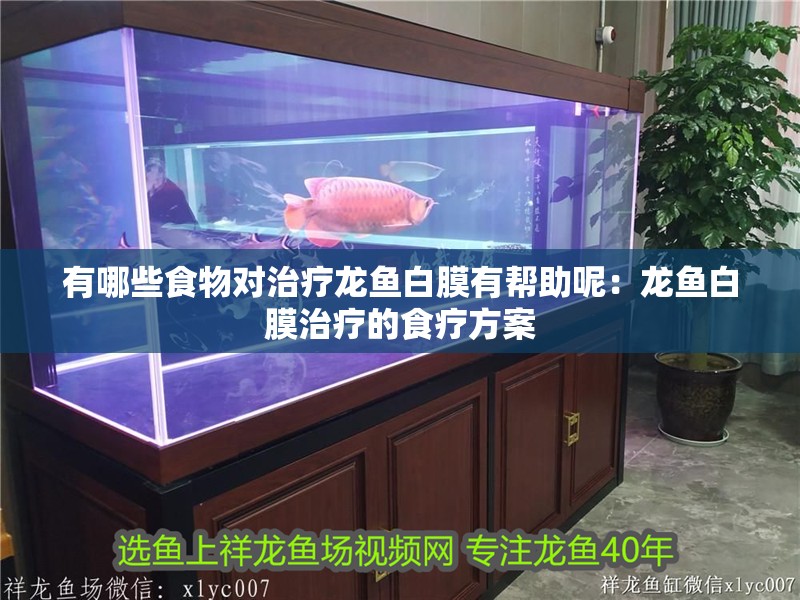 有哪些食物對治療龍魚白膜有幫助呢：龍魚白膜治療的食療方案 有哪些食物對治療龍魚白膜有幫助呢：龍魚白膜治療的食療方案 水族問答