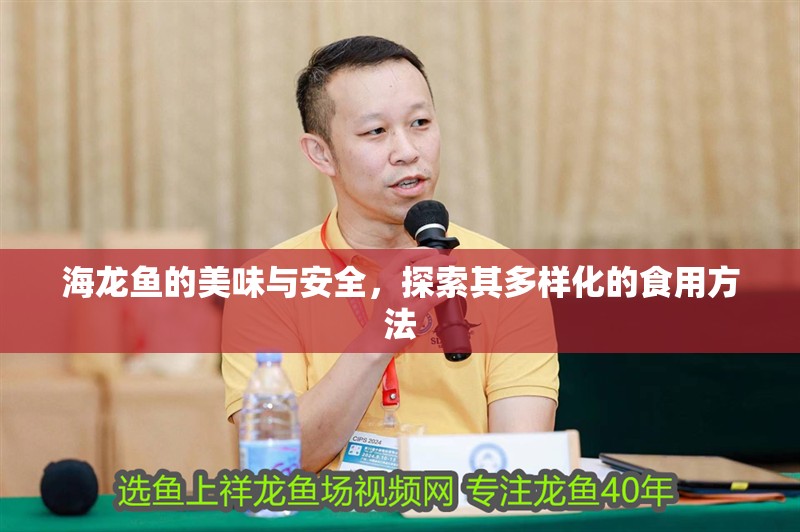 海龍魚的美味與安全，探索其多樣化的食用方法