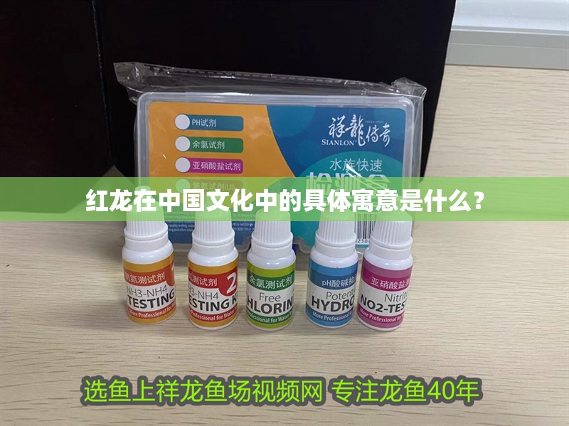 紅龍?jiān)谥袊?guó)文化中的具體寓意是什么？