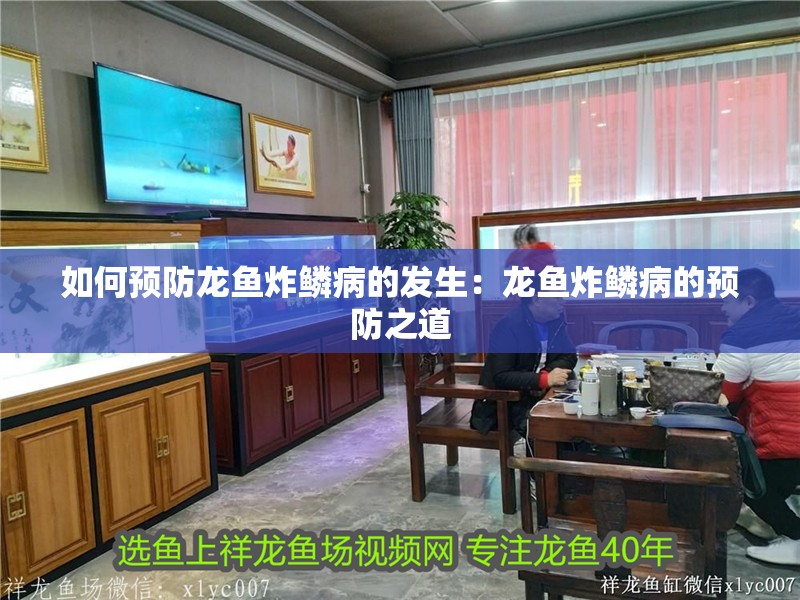 如何預防龍魚炸鱗病的發生：龍魚炸鱗病的預防之道