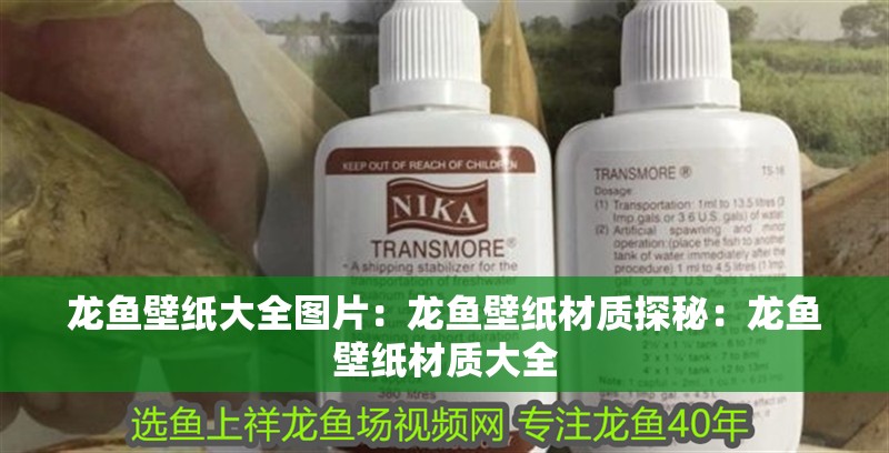 龍魚壁紙大全圖片：龍魚壁紙材質探秘：龍魚壁紙材質大全