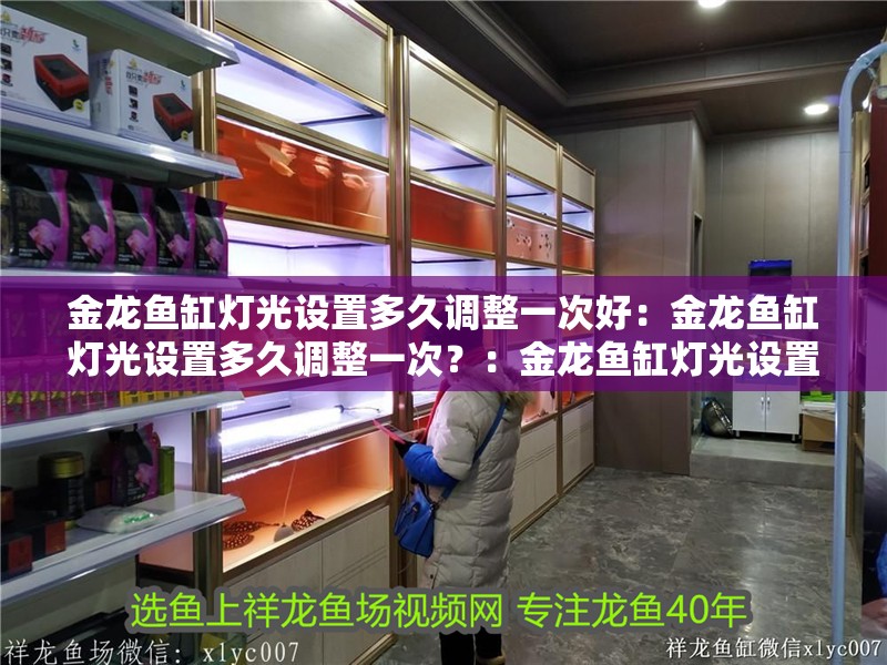 金龍魚缸燈光設置多久調整一次好：金龍魚缸燈光設置多久調整一次？：金龍魚缸燈光設置多久調整一次