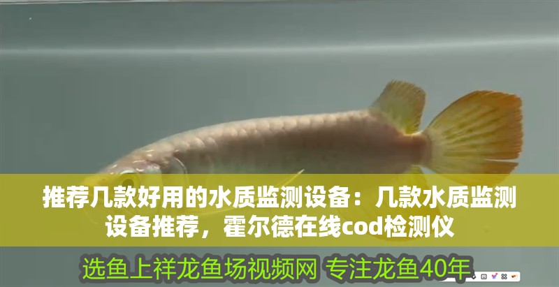 推薦幾款好用的水質監測設備：幾款水質監測設備推薦，霍爾德在線cod檢測儀
