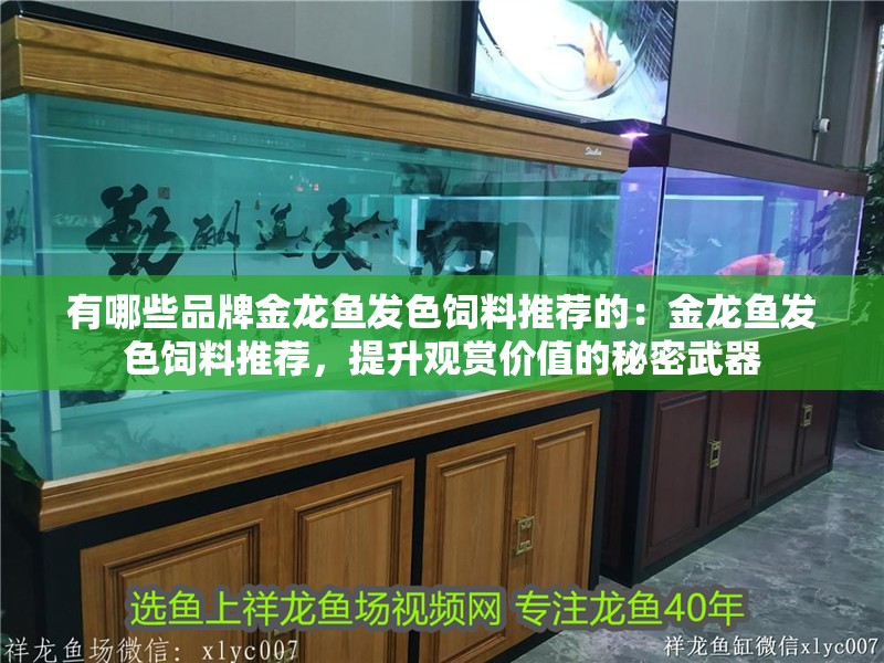 有哪些品牌金龍魚發色飼料推薦的：金龍魚發色飼料推薦，提升觀賞價值的秘密武器