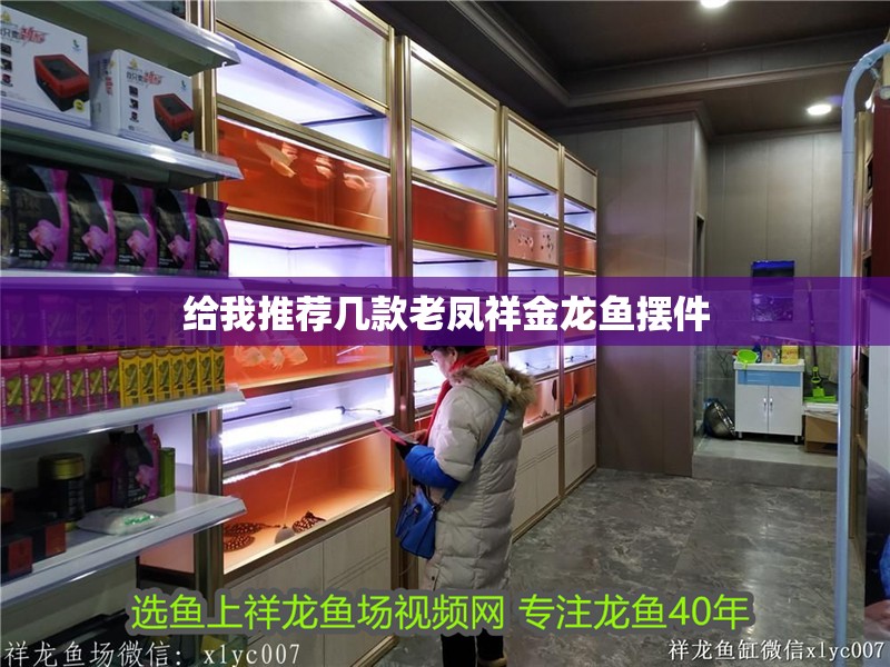 給我推薦幾款老鳳祥金龍魚擺件