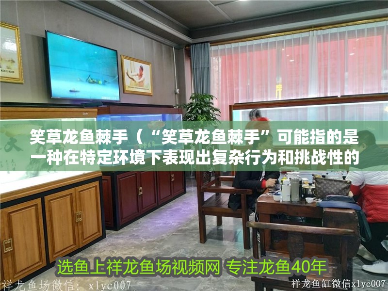 笑草龍魚棘手（“笑草龍魚棘手”可能指的是一種在特定環境下表現出復雜行為和挑戰性的魚類）