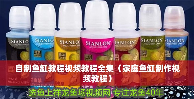自制魚缸教程視頻教程全集（家庭魚缸制作視頻教程） 自制魚缸教程視頻教程全集（家庭魚缸制作視頻教程） 觀賞魚百科