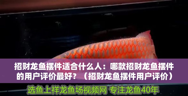 招財龍魚擺件適合什么人：哪款招財龍魚擺件的用戶評價最好？（招財龍魚擺件用戶評價）