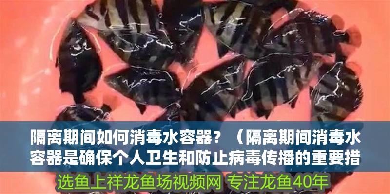 隔離期間如何消毒水容器？（隔離期間消毒水容器是確保個人衛生和防止病毒傳播的重要措施）