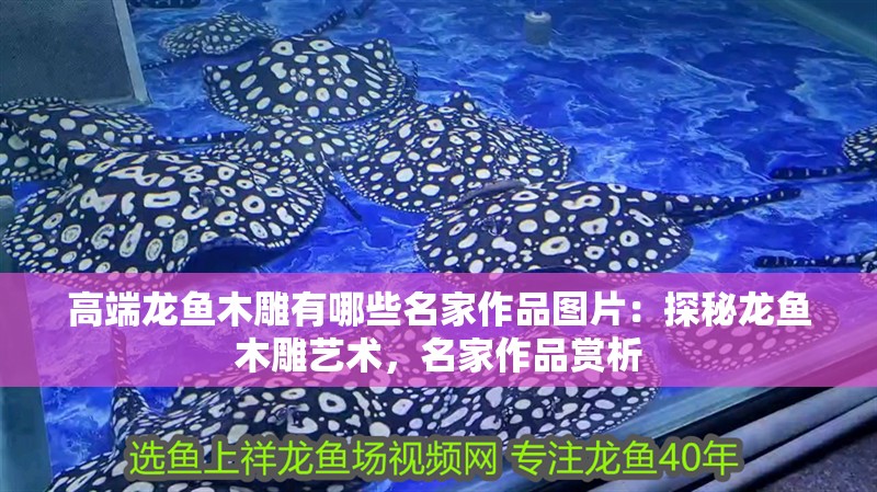 高端龍魚(yú)木雕有哪些名家作品圖片：探秘龍魚(yú)木雕藝術(shù)，名家作品賞析