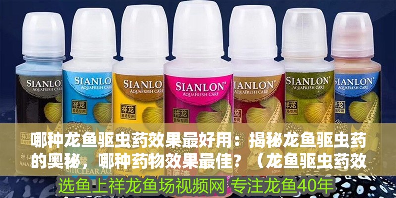哪種龍魚驅蟲藥效果最好用：揭秘龍魚驅蟲藥的奧秘，哪種藥物效果最佳？（龍魚驅蟲藥效果如何）