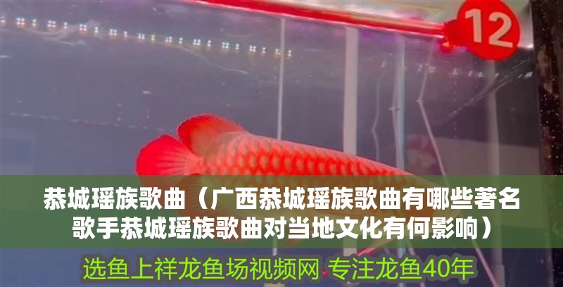 恭城瑤族歌曲（廣西恭城瑤族歌曲有哪些著名歌手恭城瑤族歌曲對當地文化有何影響） 恭城瑤族歌曲（廣西恭城瑤族歌曲有哪些著名歌手恭城瑤族歌曲對當地文化有何影響） 觀賞魚百科