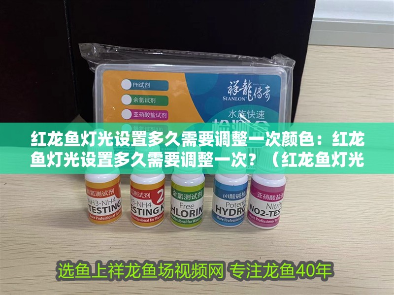 紅龍魚燈光設置多久需要調整一次顏色：紅龍魚燈光設置多久需要調整一次？（紅龍魚燈光設置多久需要調整一次顏色）