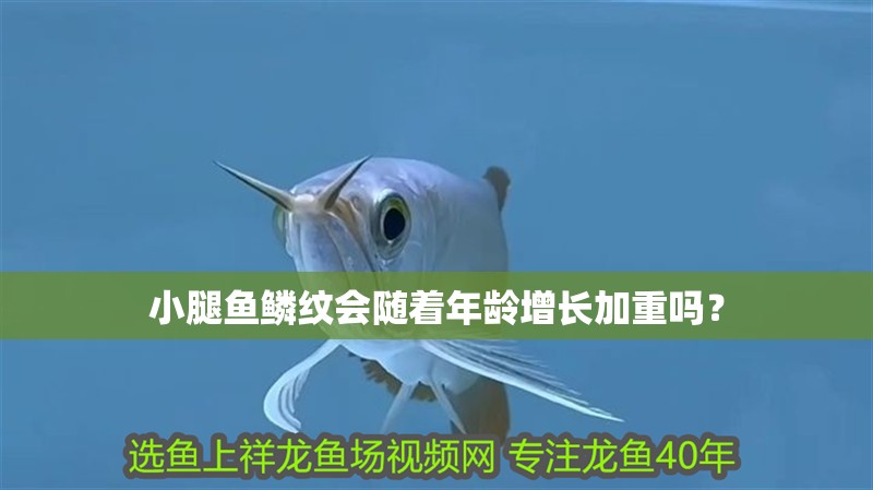 小腿魚鱗紋會隨著年齡增長加重嗎？