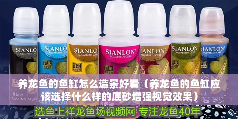 養龍魚的魚缸怎么造景好看（養龍魚的魚缸應該選擇什么樣的底砂增強視覺效果）