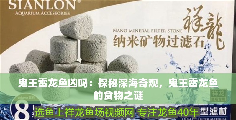 鬼王雷龍魚兇嗎：探秘深海奇觀，鬼王雷龍魚的食物之謎
