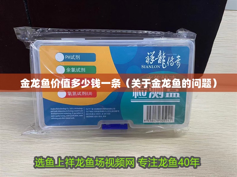 金龍魚價值多少錢一條（關于金龍魚的問題）