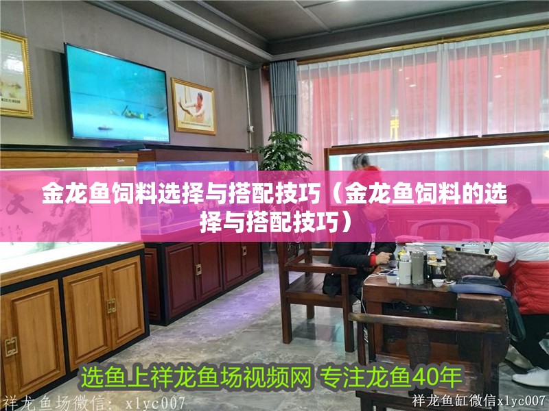 金龍魚飼料選擇與搭配技巧（金龍魚飼料的選擇與搭配技巧）