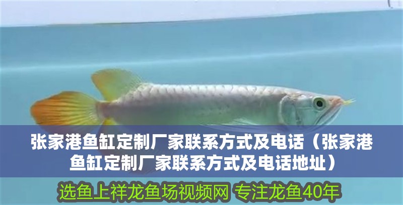 張家港魚缸定制廠家聯系方式及電話（張家港魚缸定制廠家聯系方式及電話地址）