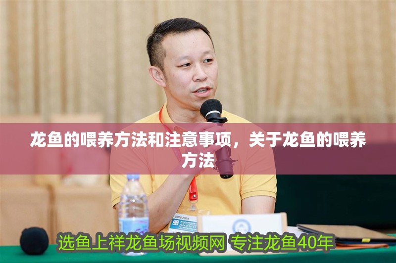 龍魚的喂養方法和注意事項，關于龍魚的喂養方法