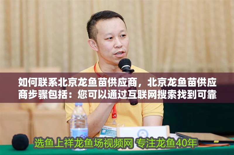 如何聯系北京龍魚苗供應商，北京龍魚苗供應商步驟包括：您可以通過互聯網搜索找到可靠的供應商