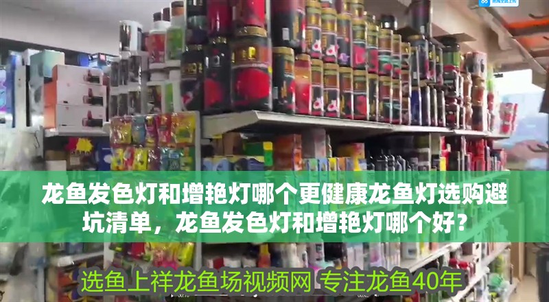 龍魚發(fā)色燈和增艷燈哪個(gè)更健康龍魚燈選購(gòu)避坑清單，龍魚發(fā)色燈和增艷燈哪個(gè)好？